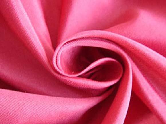 75D*150D satin polyester peach skin garment fabric